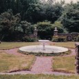 Looking south in 1987: the lawn is grown in and Hudson view gone. Photo: Elena Dondero.